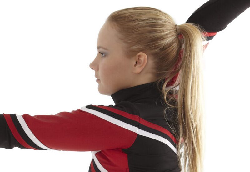 Cheerleader pose